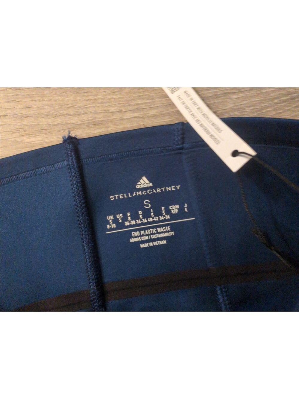 Adidas by Stella McCartney Knitmix Flare Leggings Small - Picture 7 of 11
